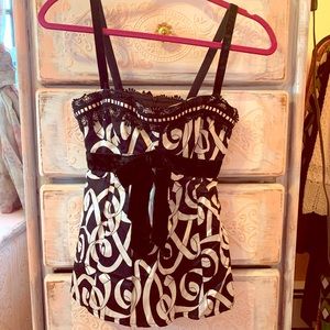 Nanette Lepore Size 0 XXS XS silk top